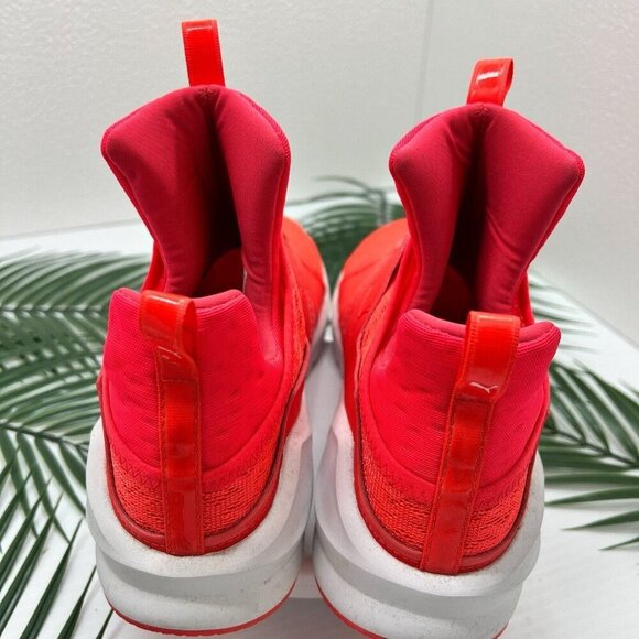 Puma High Risk Red Puma White Fierce Core Training Shoes Women's Size 8.5 - Picture 6 of 10